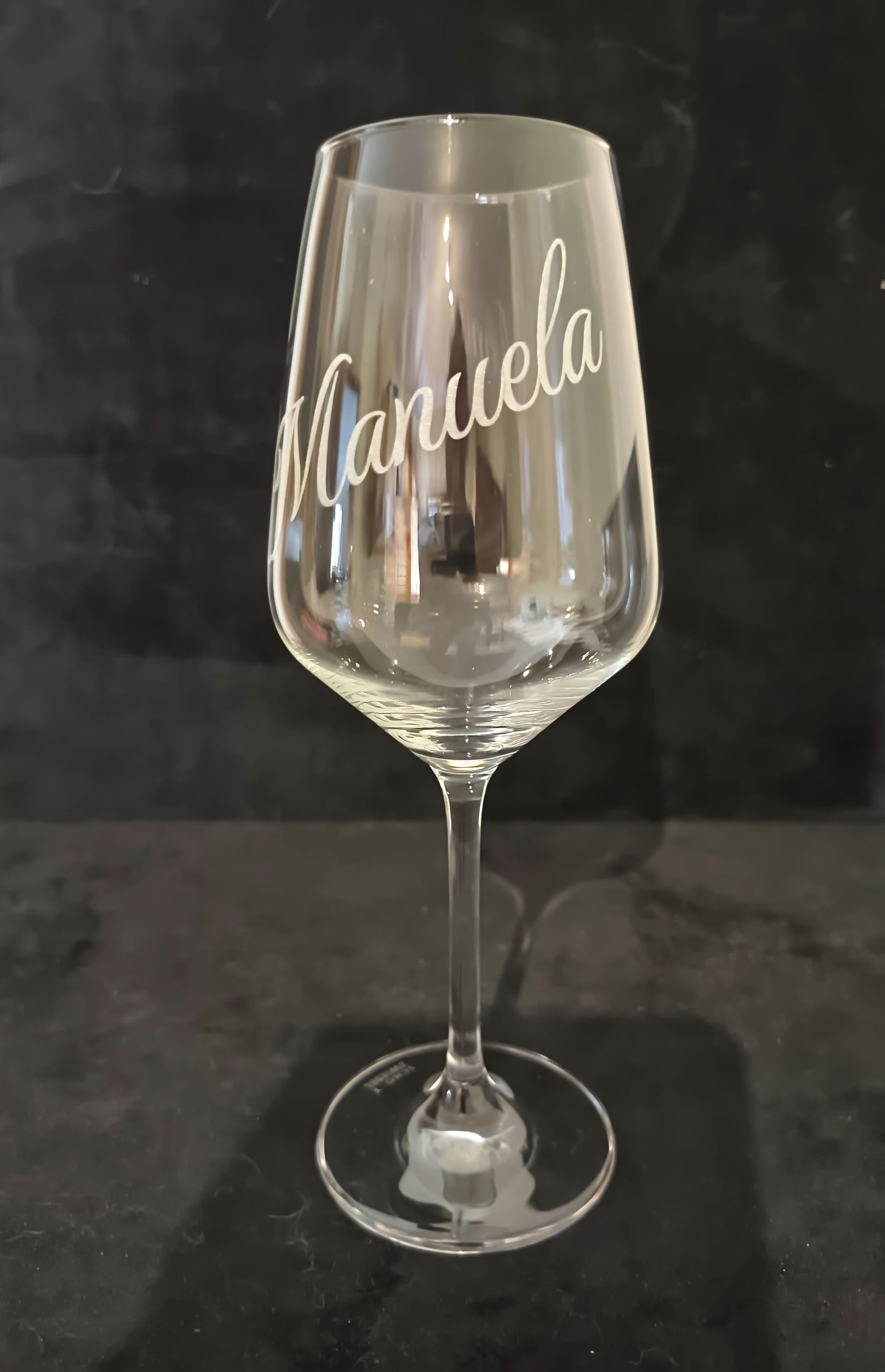 Weinglas mit individueller Gravur | Personalisiertes Geschenk für Weinliebhaber