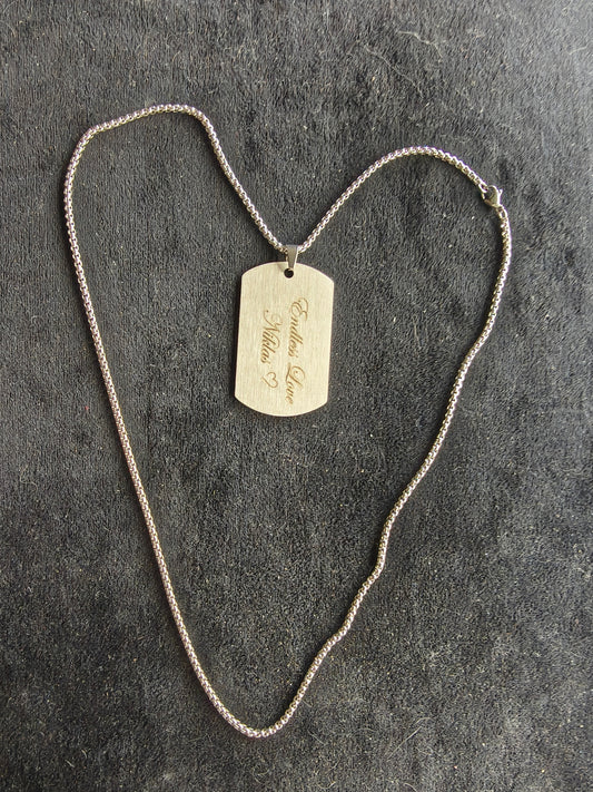 Halskette mit Gravur | Personalisierter Schmuck mit Wunschmotiv